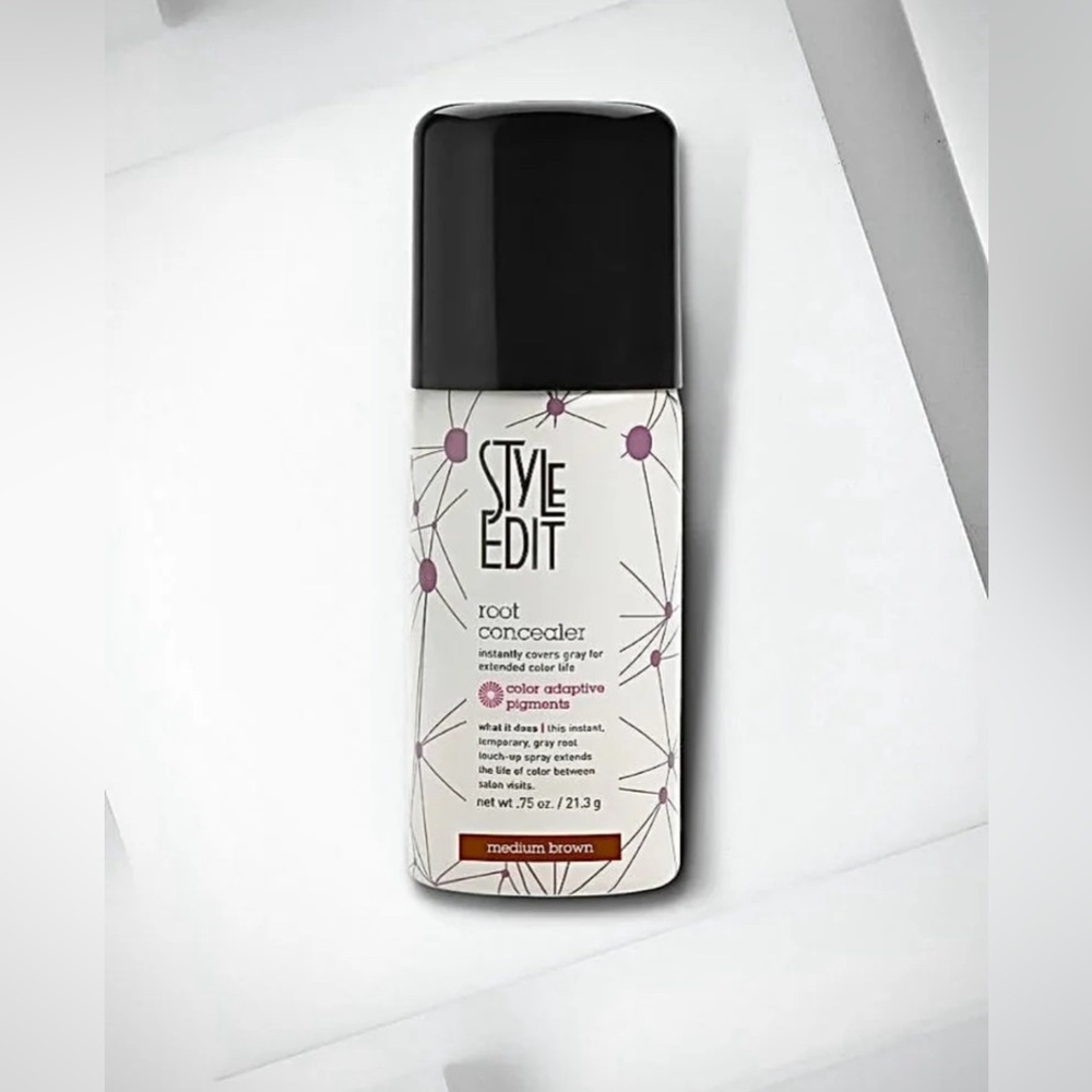 STYLE EDIT || Root Concealer Spray in Medium Brown - Travel Size ⭐️NWT⭐️